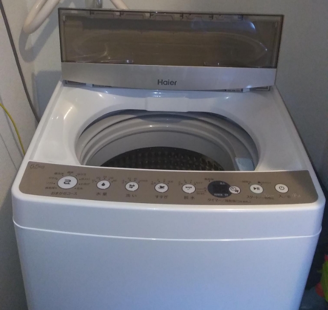 洗濯機購入（ハイアールJW-C55D）: 調査報告